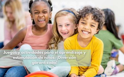 Juegos y actividades para el aprendizaje y estimulación de niños: ¡Diversión garantizada!